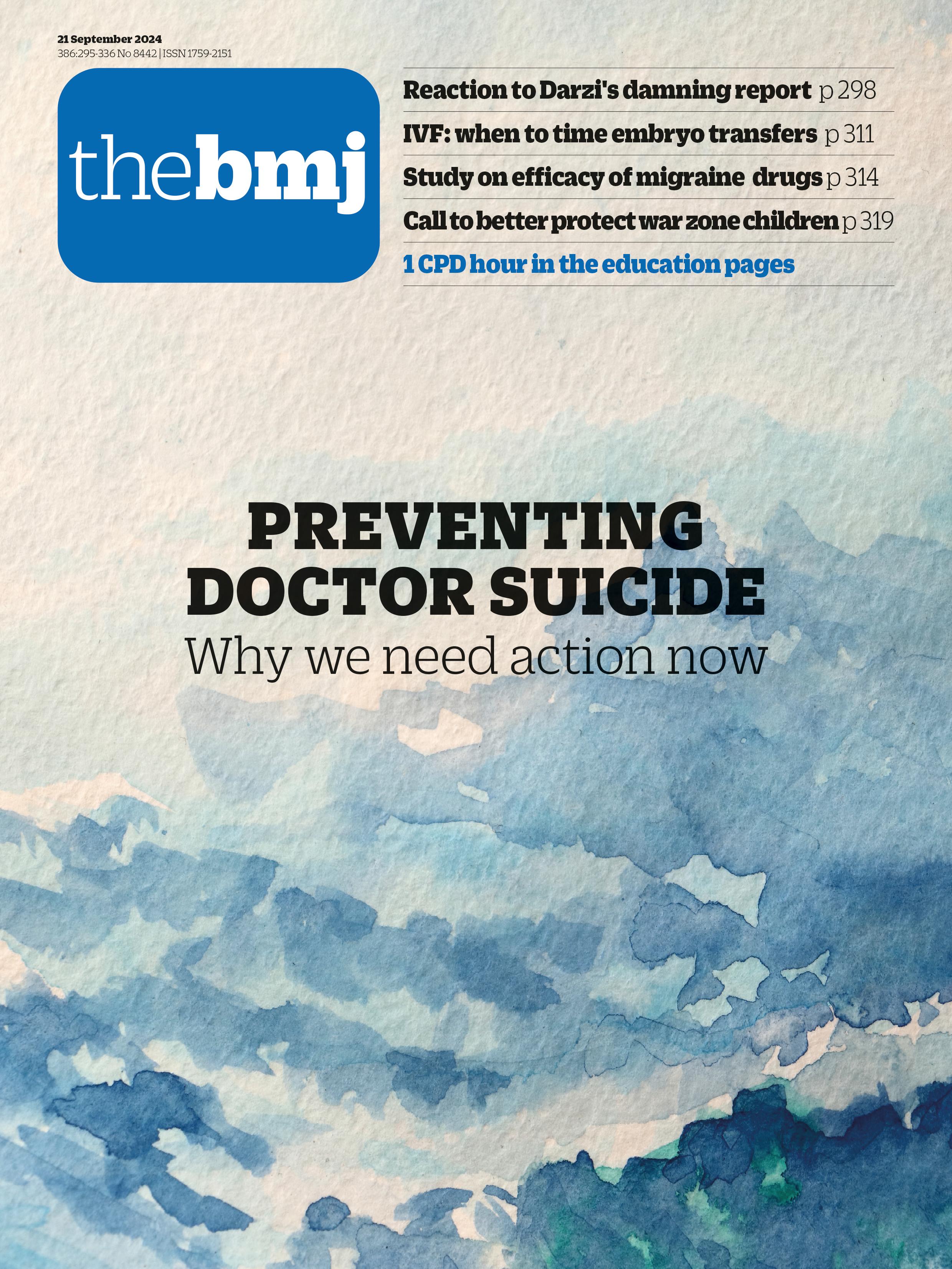 The BMJ: Leading Medical Research, News, Education, Opinion